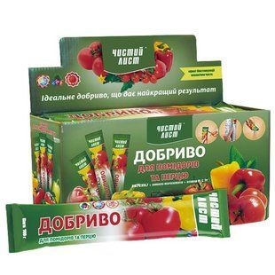 Добриво Чистий Лист 100 г для томатів та перцю стик 13.0064 фото
