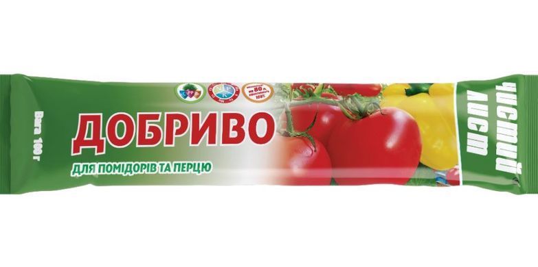 Добриво Чистий Лист 100 г для томатів та перцю стик 13.0064 фото