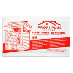 Profi Plus Septic біоактиватор для дворових туалетів 25 г х 4 шт