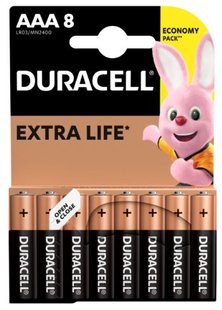 Батарейка DURACELL LR03 MN2400 8 шт