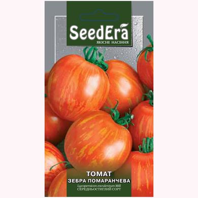 Насіння томатів Зебра помаранчева 0,1 г 11.1328 фото