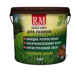 Добриво Royal Mix для газонів весна-літо п/в 1 кг 13.0416 фото