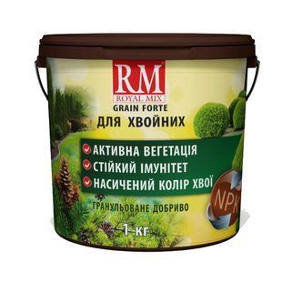 Добриво Royal Mix для хвойних весна літо п/в 1 кг 13.0418 фото