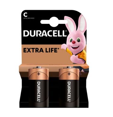 Батарейка DURACELL С/ LR14/ MN1400 KPN 02*10 2 шт