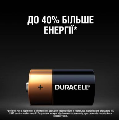 Батарейка DURACELL С/ LR14/ MN1400 KPN 02*10 2 шт