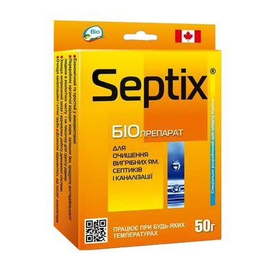 Septix для вигрібних ям септиків вуличних туалетів Санекс 50 г 15.0458 фото