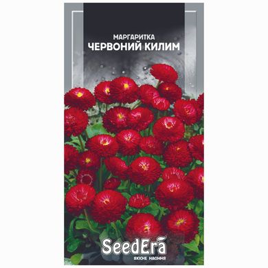 Семена маргаритки Красный Ковер 0,1 г 10.1001 фото