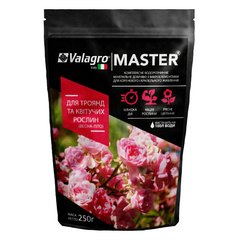 Добриво для троянд і квітучих рослин Master Valagro 250 г 13.0254 фото