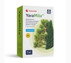 Добриво Yara Mila (Яра Міла) комплекс безхлорний для вічнозелених 1 кг 13.0502 фото