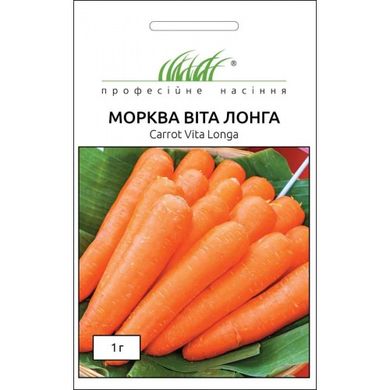 Насіння моркви Віта Лонга Bejo Zaden 1 г 11.0384 фото