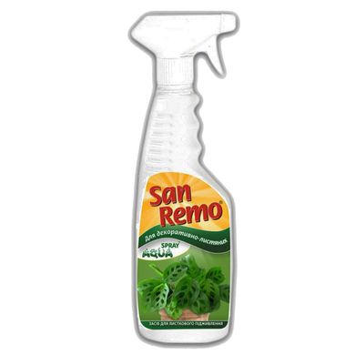 Добриво для декоративно листяних з амінокислотами San Remo спрей 500 мл 13.0389 фото