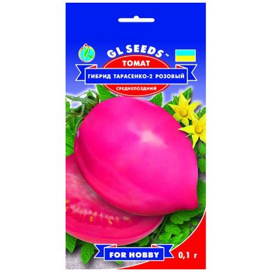Насіння томатів Гібрид Тарасенко-2 рожевий Gl Seeds 0,1 г 11.2184 фото