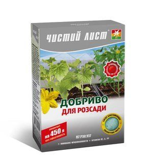 Добриво Чистий Лист 300 г для розсади 13.0066 фото