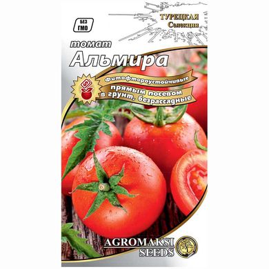 Насіння томатів Альміра безрозсадний Агромаксі 0,4 г 11.2028 фото