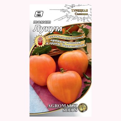 Семена томатов Лукум безрассадный Агромакси 0,4 г 11.1335 фото