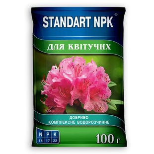 Удобрение для цветущих Standart NPK 300 г 13.0404 фото