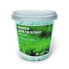 Добриво Кемира для газонів весна-літо NPK 12-11-18 гранули 1 кг