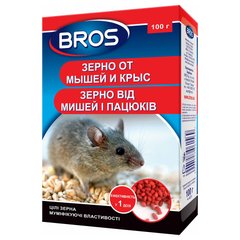 Bros зерно от мышей и крыс 100 г 15.0487 фото