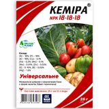 Добриво Кемира хелатний NPK 18-18-18 універсальне 25 г - купити | Good Harvest