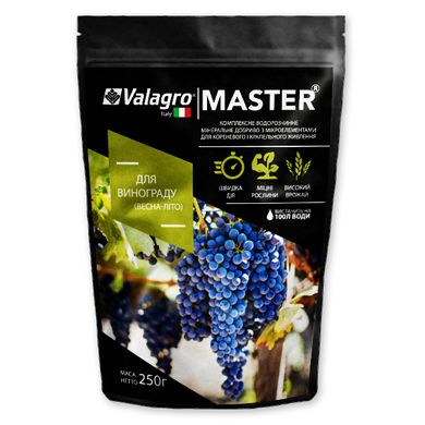 Добриво MASTER (Майстер) для винограду весна-літо 250 г 13.0275 фото