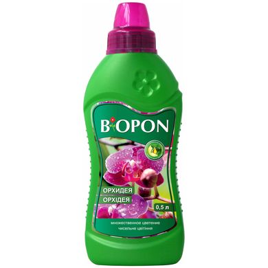 Удобрение Biopon для орхидей 0,5 л 13.0462 фото