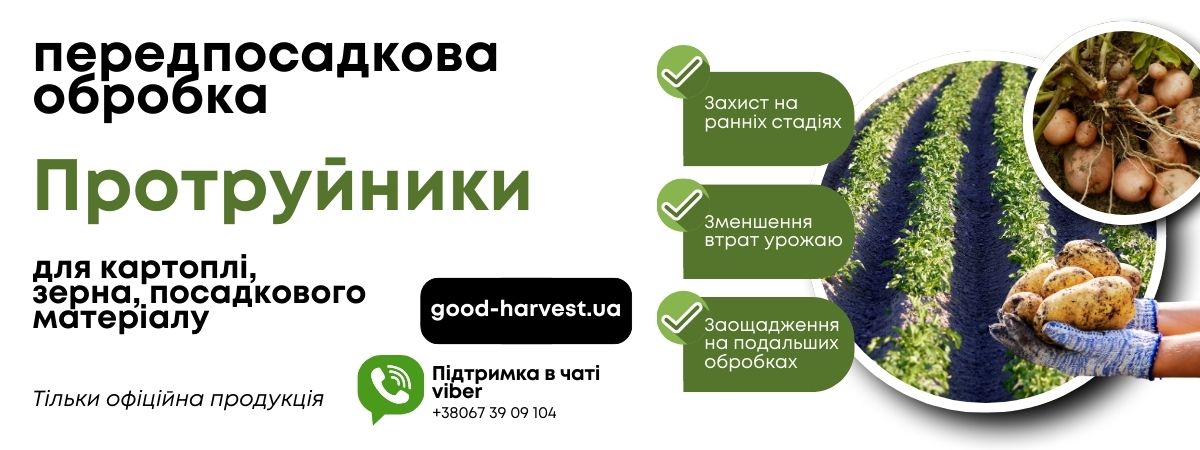Протравители для предпосадочной обработки картофеля, зерновых и семян овощей